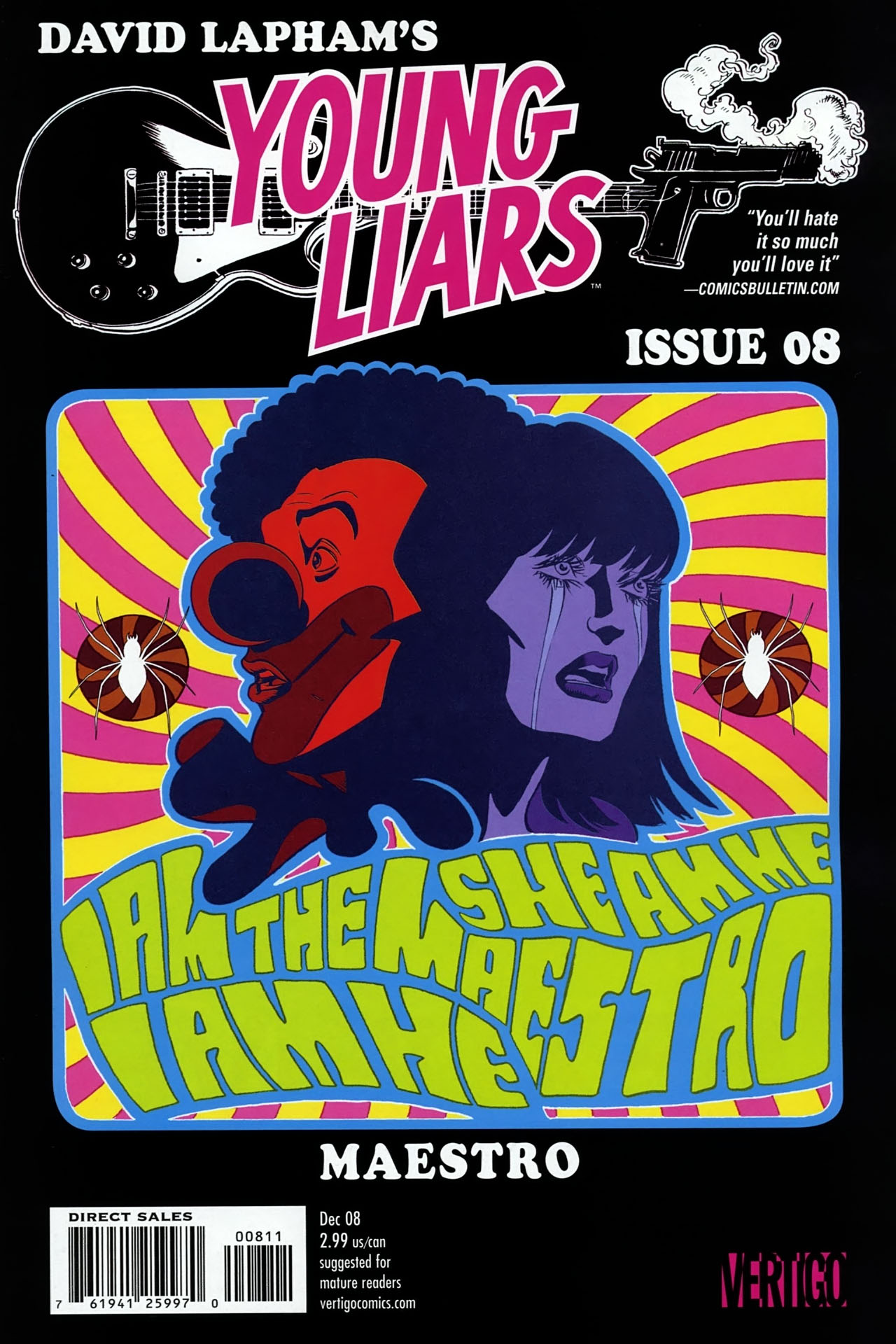 Young Liars #8 cover