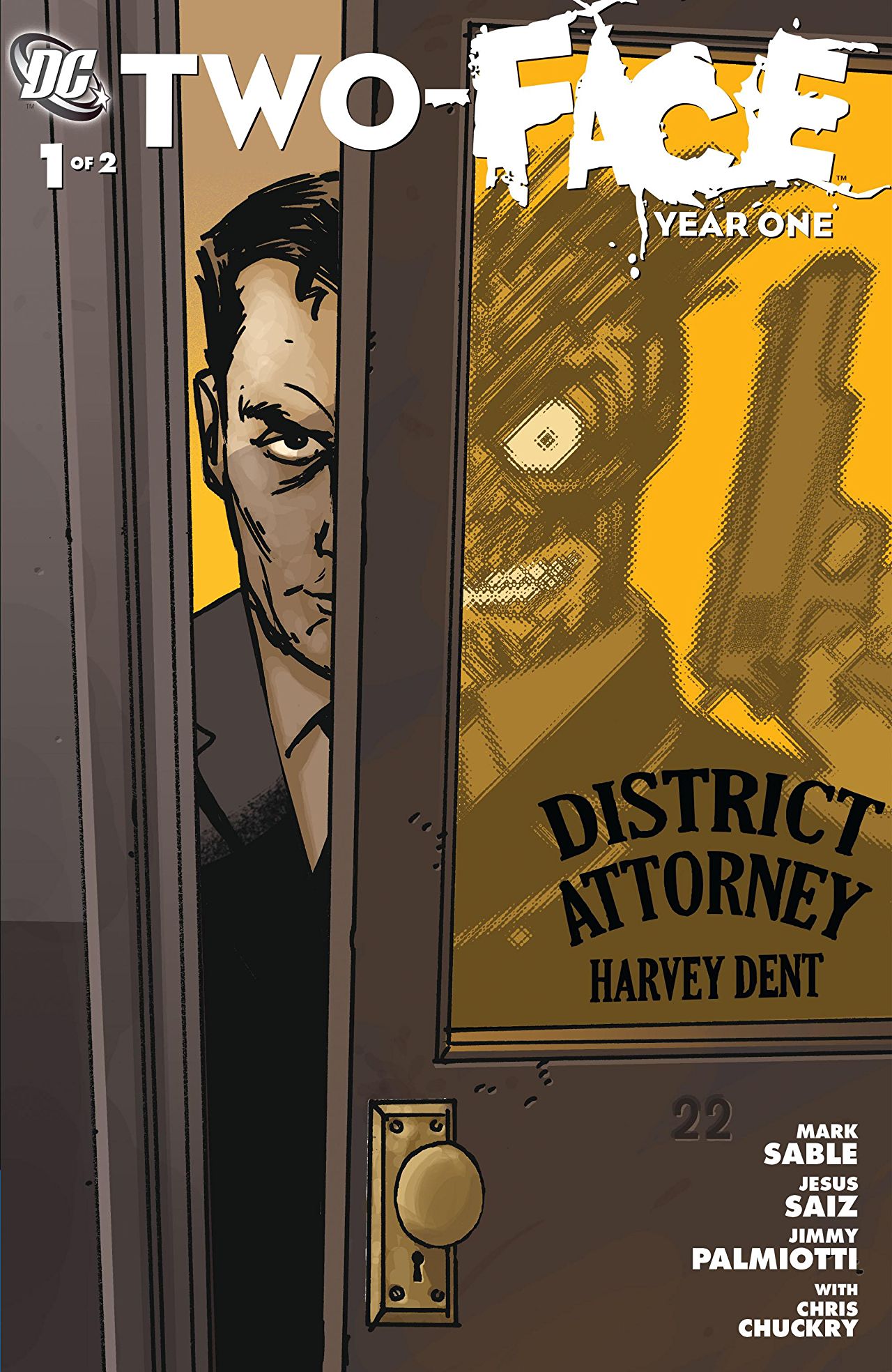 Two-Face: Year One #1 cover