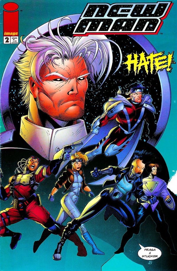 NewMan #2 cover