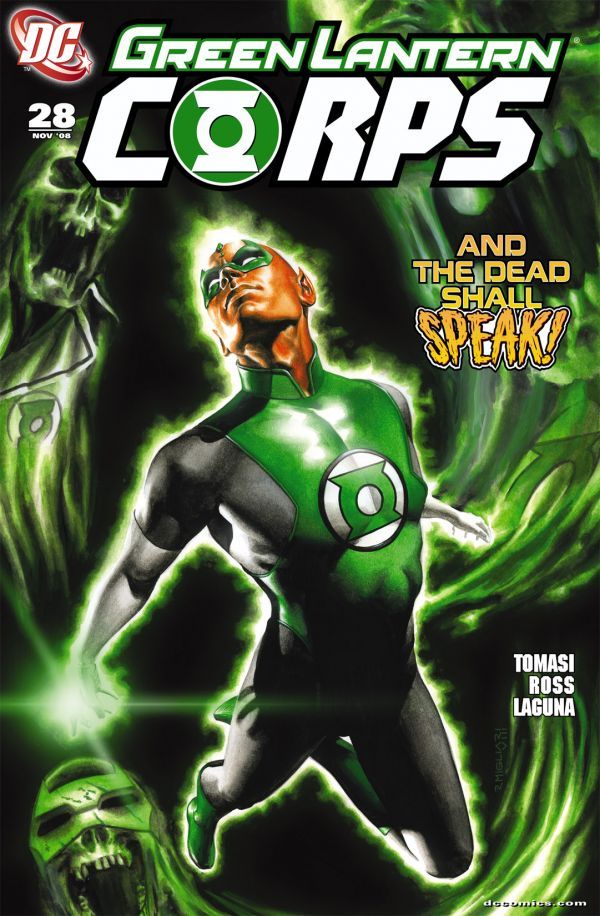 Green Lantern Corps #28 cover