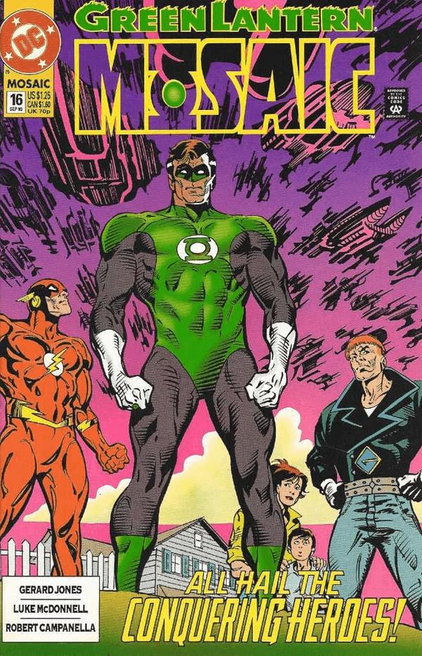 Green Lantern: Mosaic #16 cover