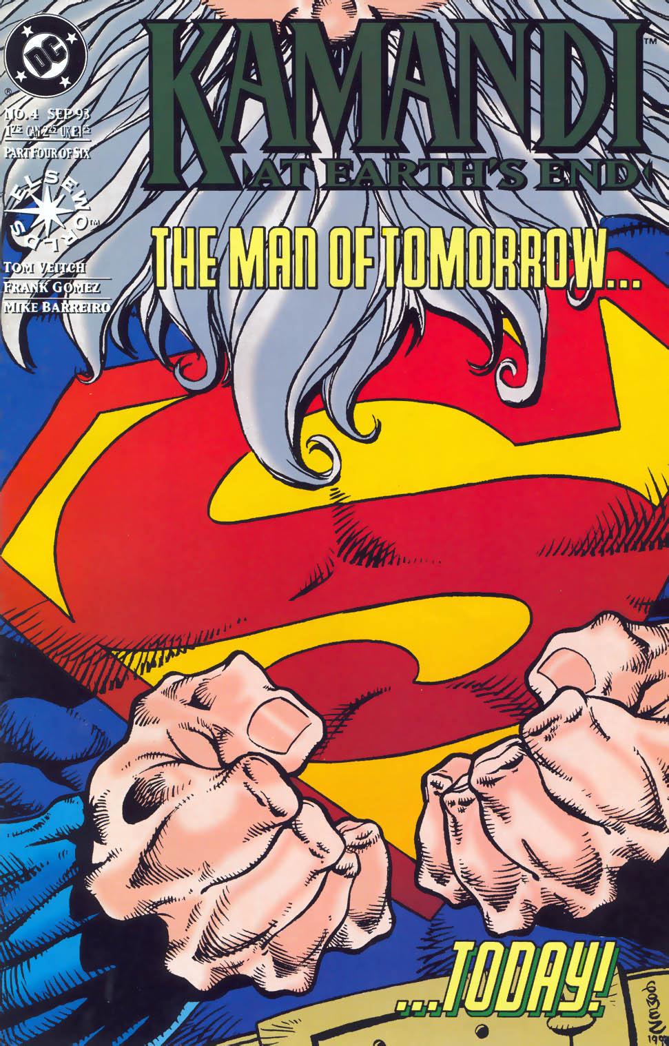 Kamandi at Earth's End #4 cover