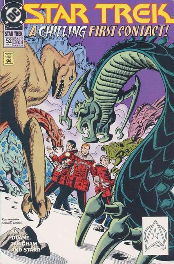 Star Trek #52 cover