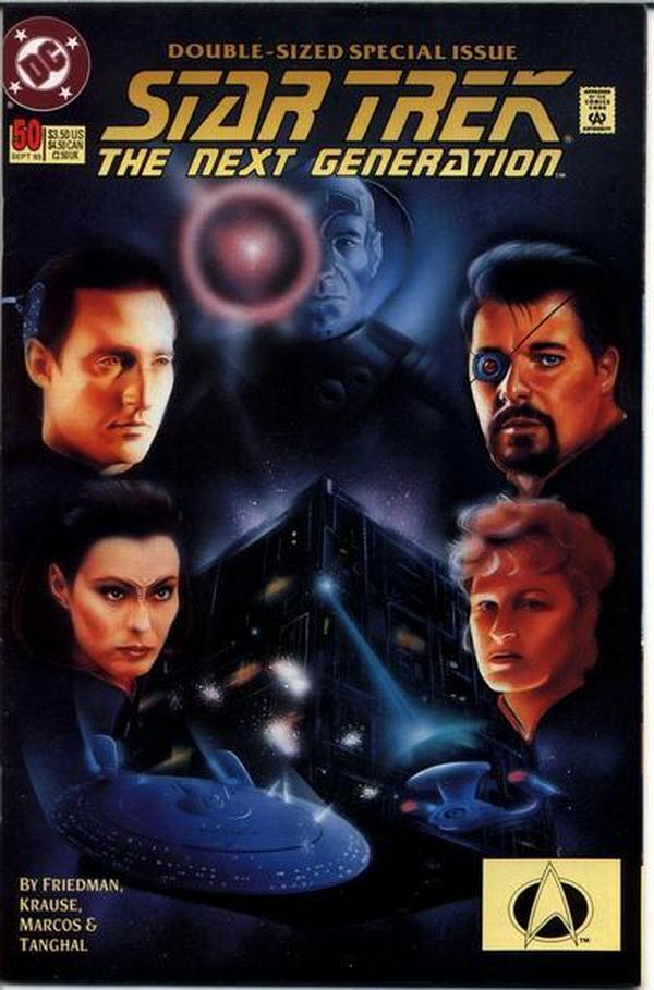 Star Trek: The Next Generation #50 cover