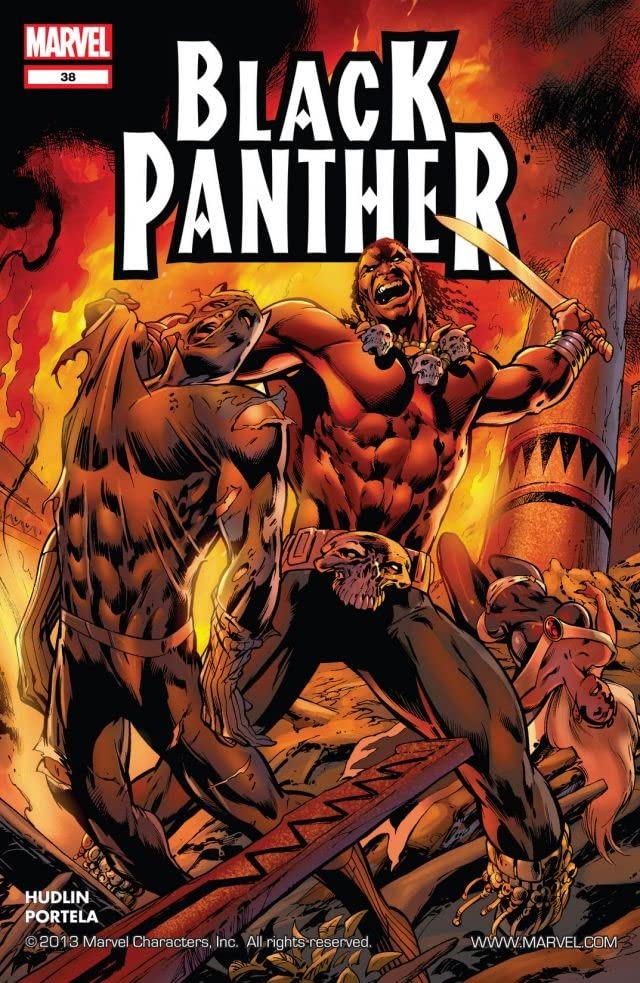 Black Panther #38 cover