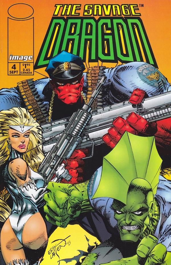 Savage Dragon #4 cover