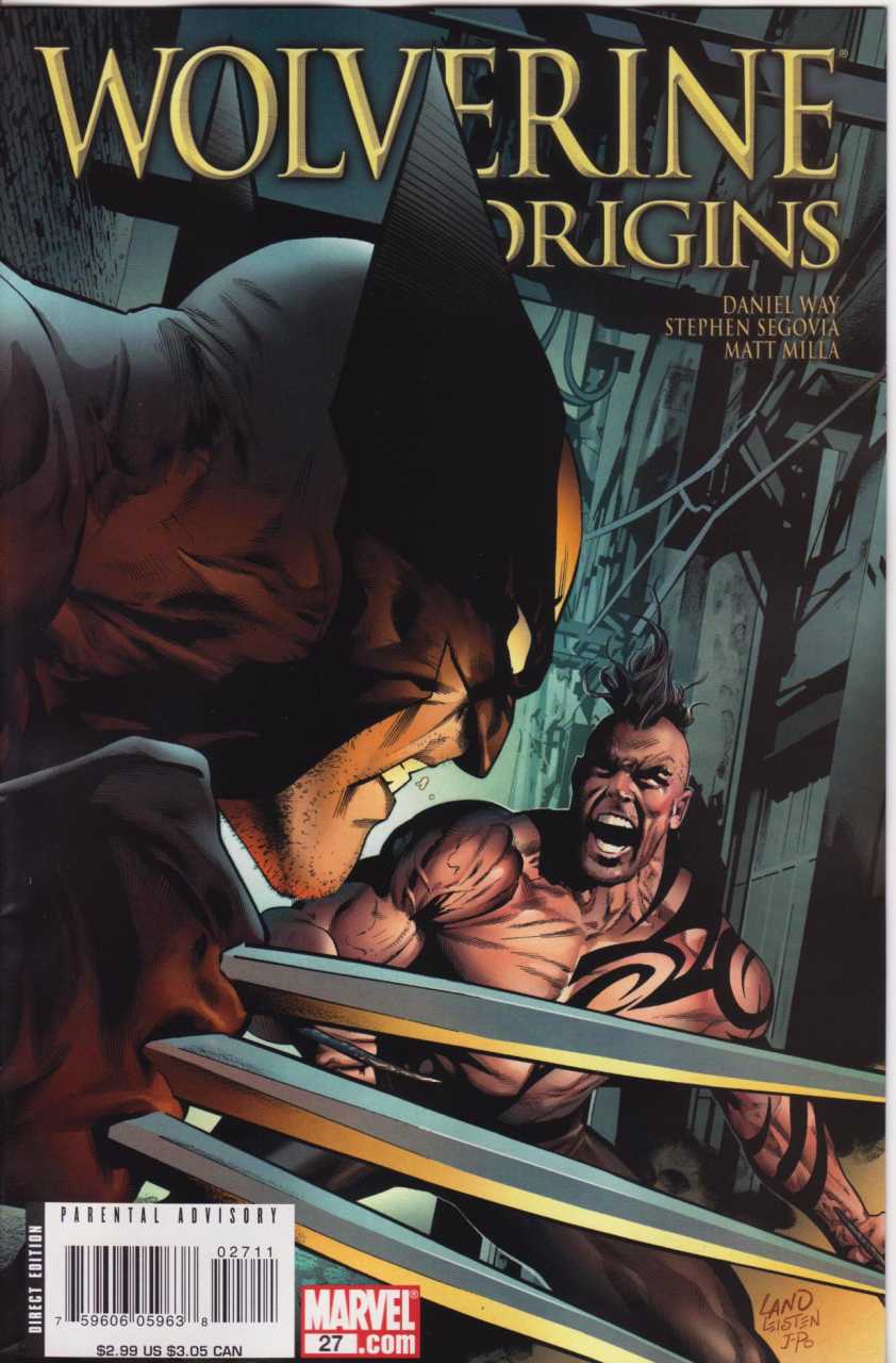 Wolverine: Origins #27 cover