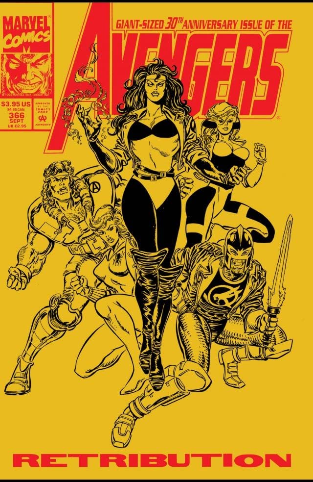 The Avengers #366 cover