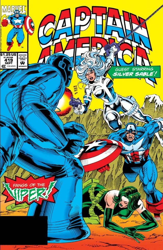 Captain America #419 cover