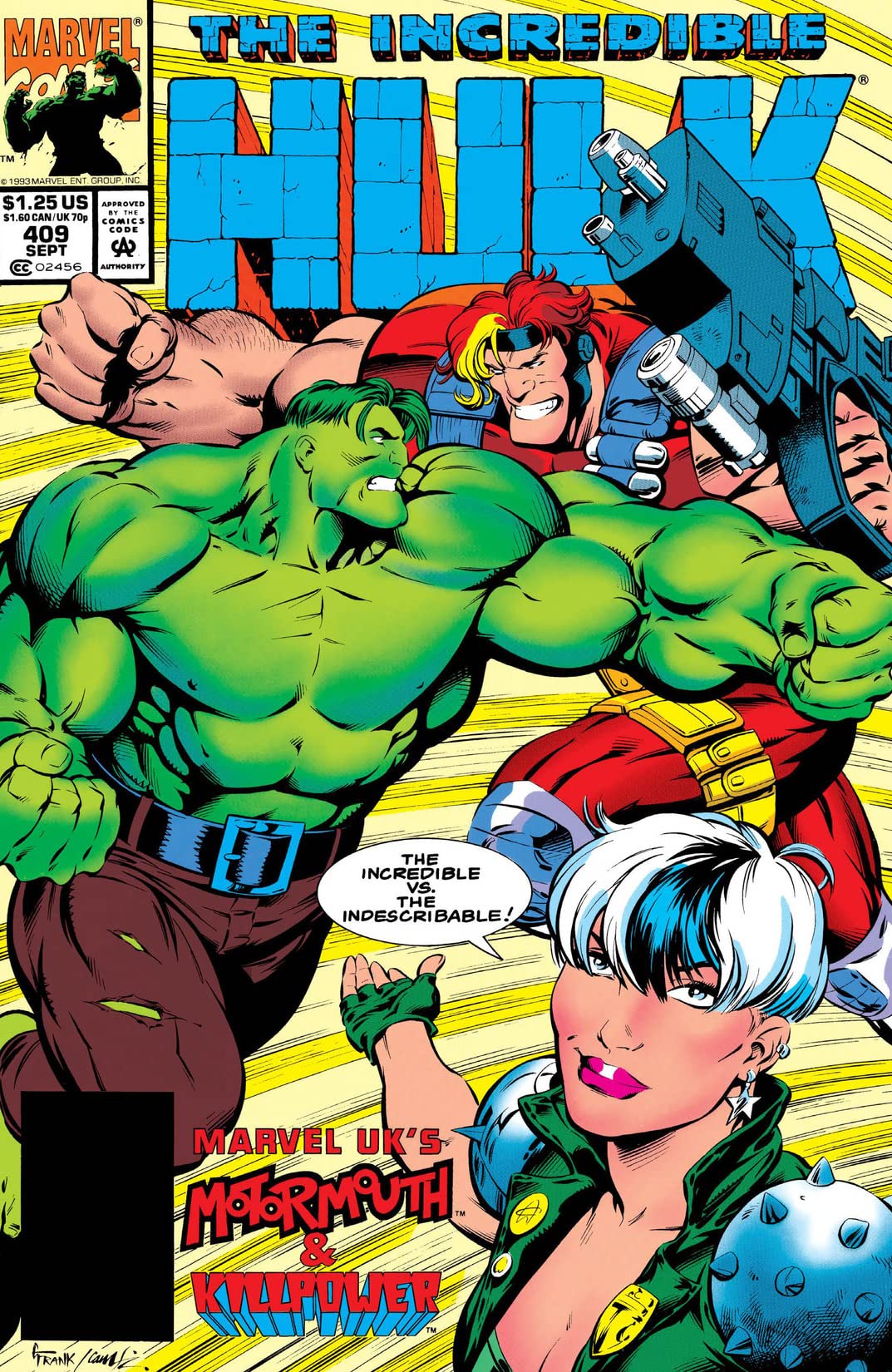 The Incredible Hulk #409 cover