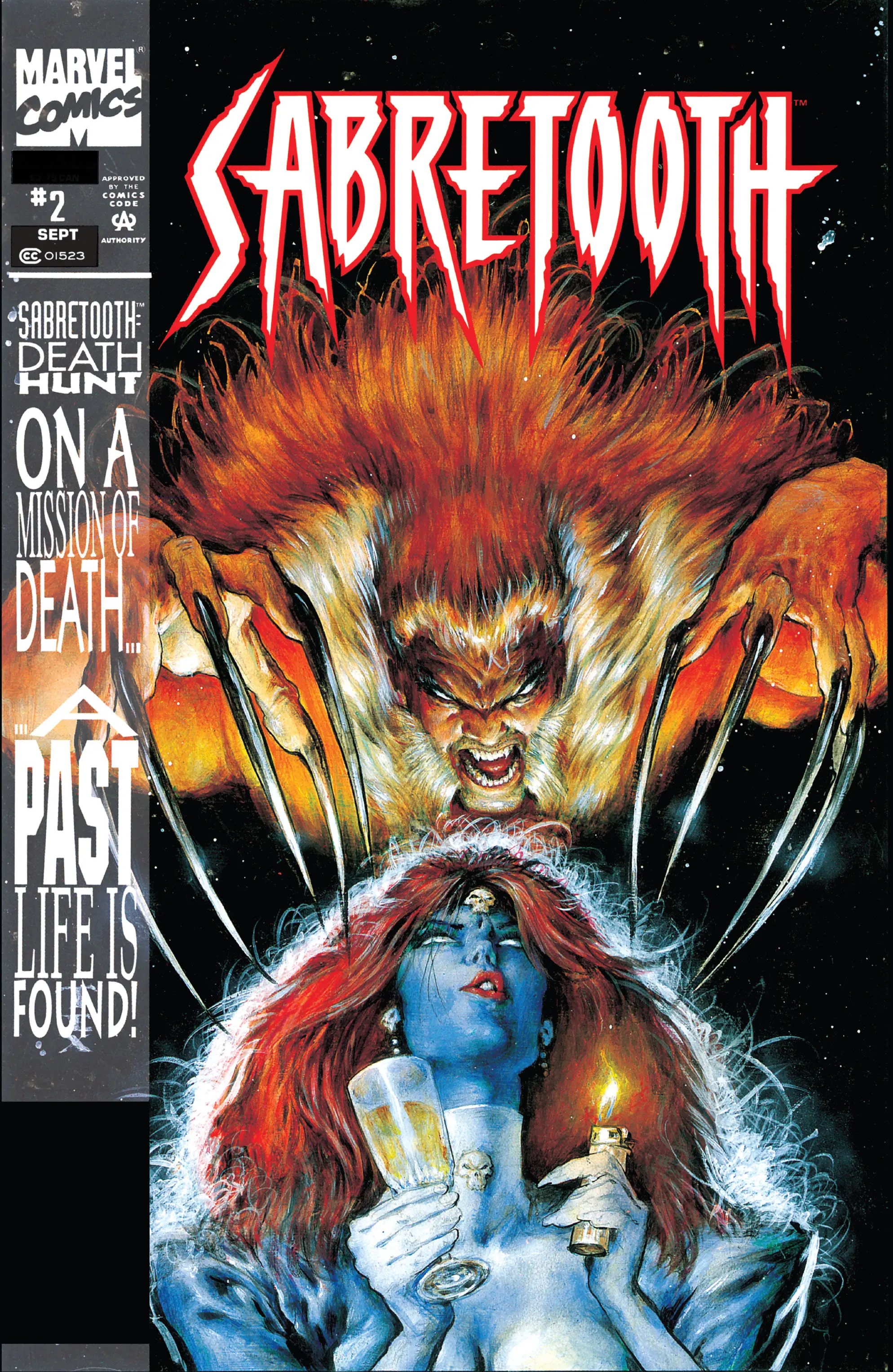 Sabretooth #2 cover