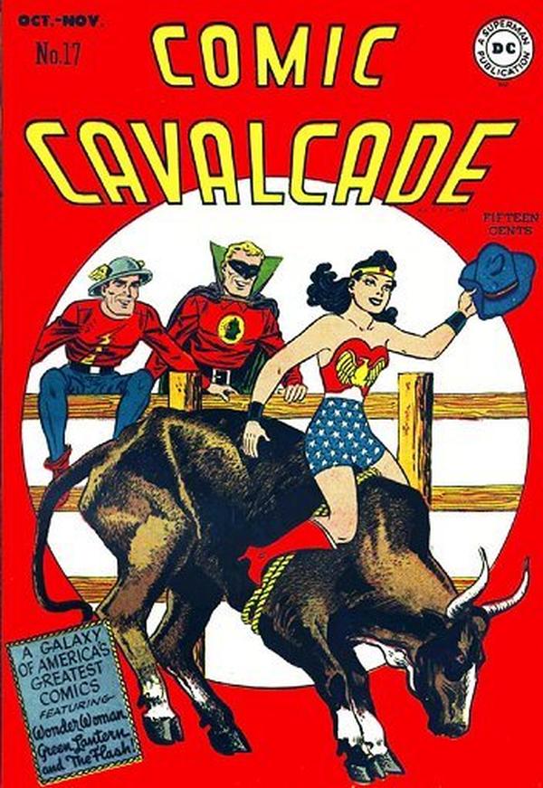 Comic Cavalcade #17 cover