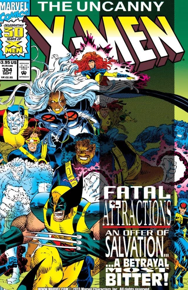 The Uncanny X-Men #304 cover