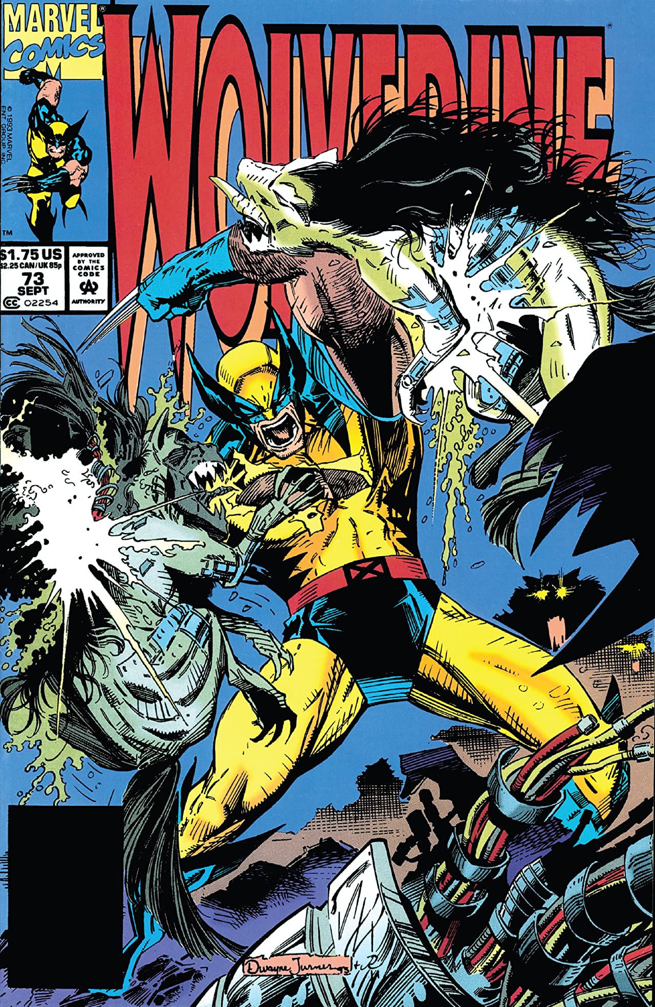 Wolverine #73 cover