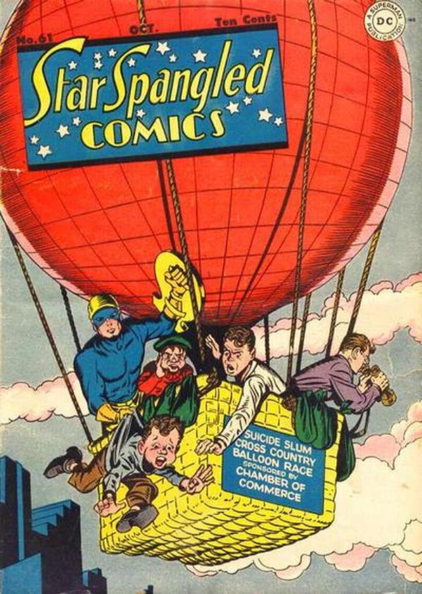 Star Spangled Comics #61 cover