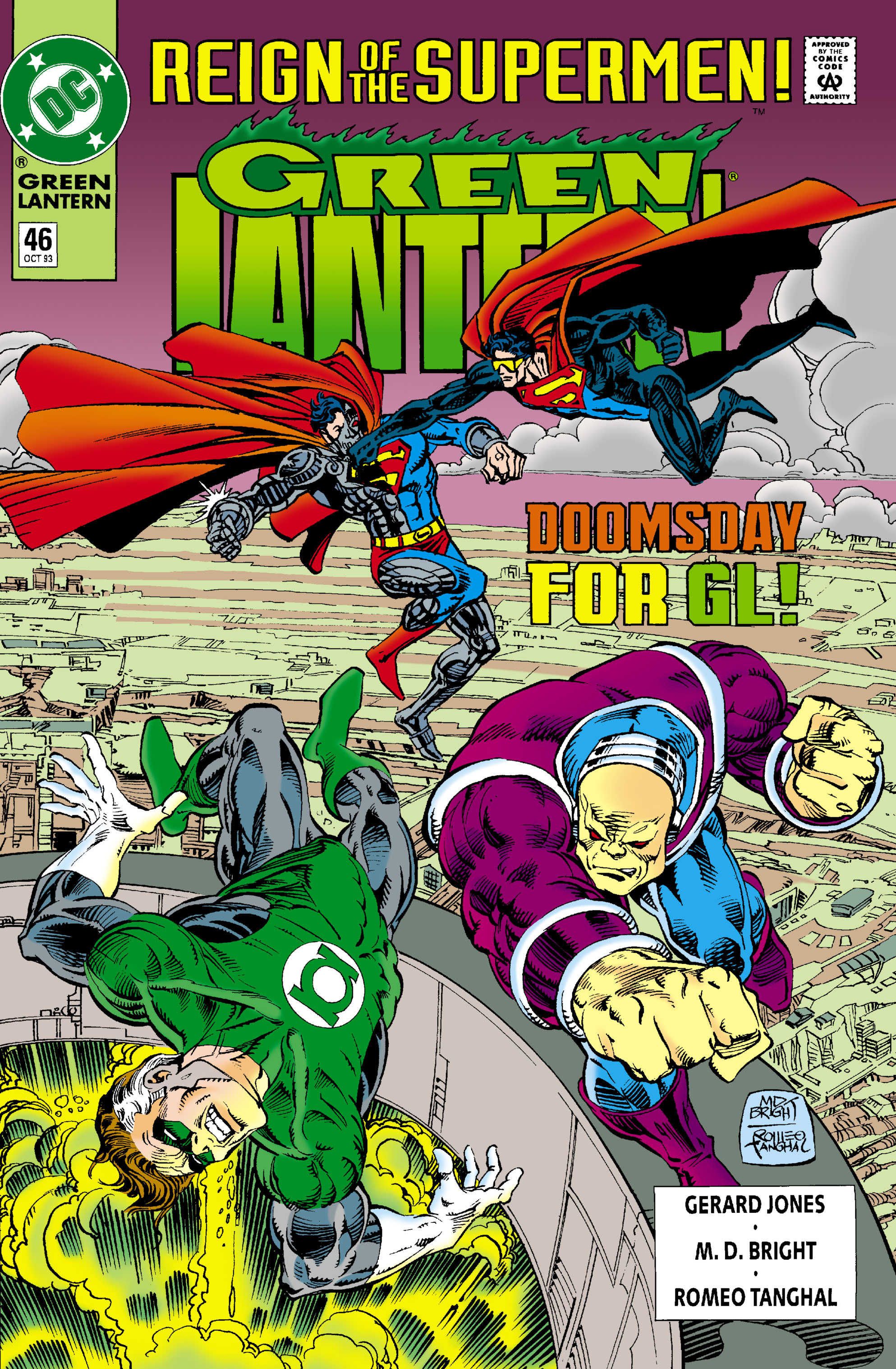 Green Lantern #46 cover