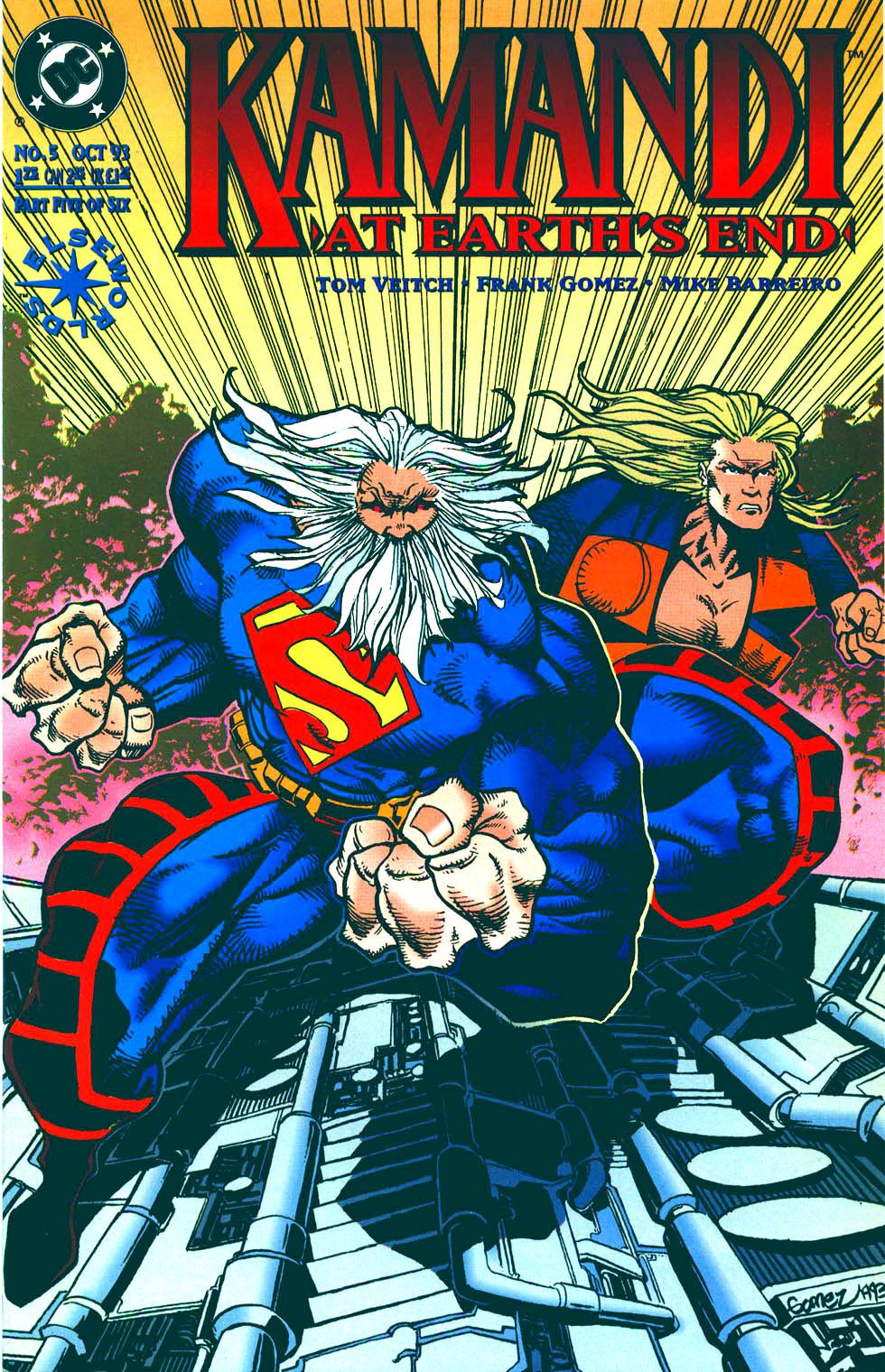 Kamandi at Earth's End #5 cover
