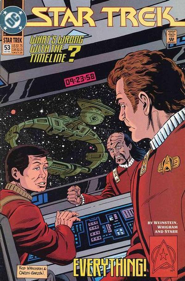 Star Trek #53 cover