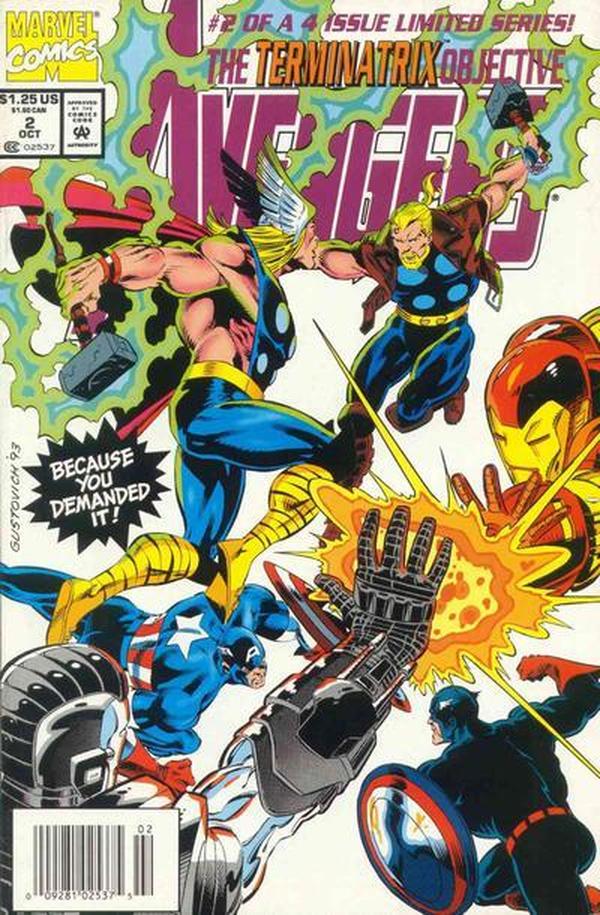 Avengers: The Terminatrix Objective #2 cover