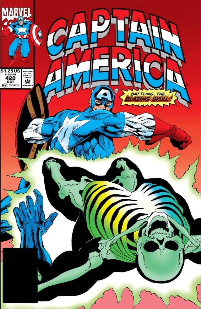 Captain America #420 cover