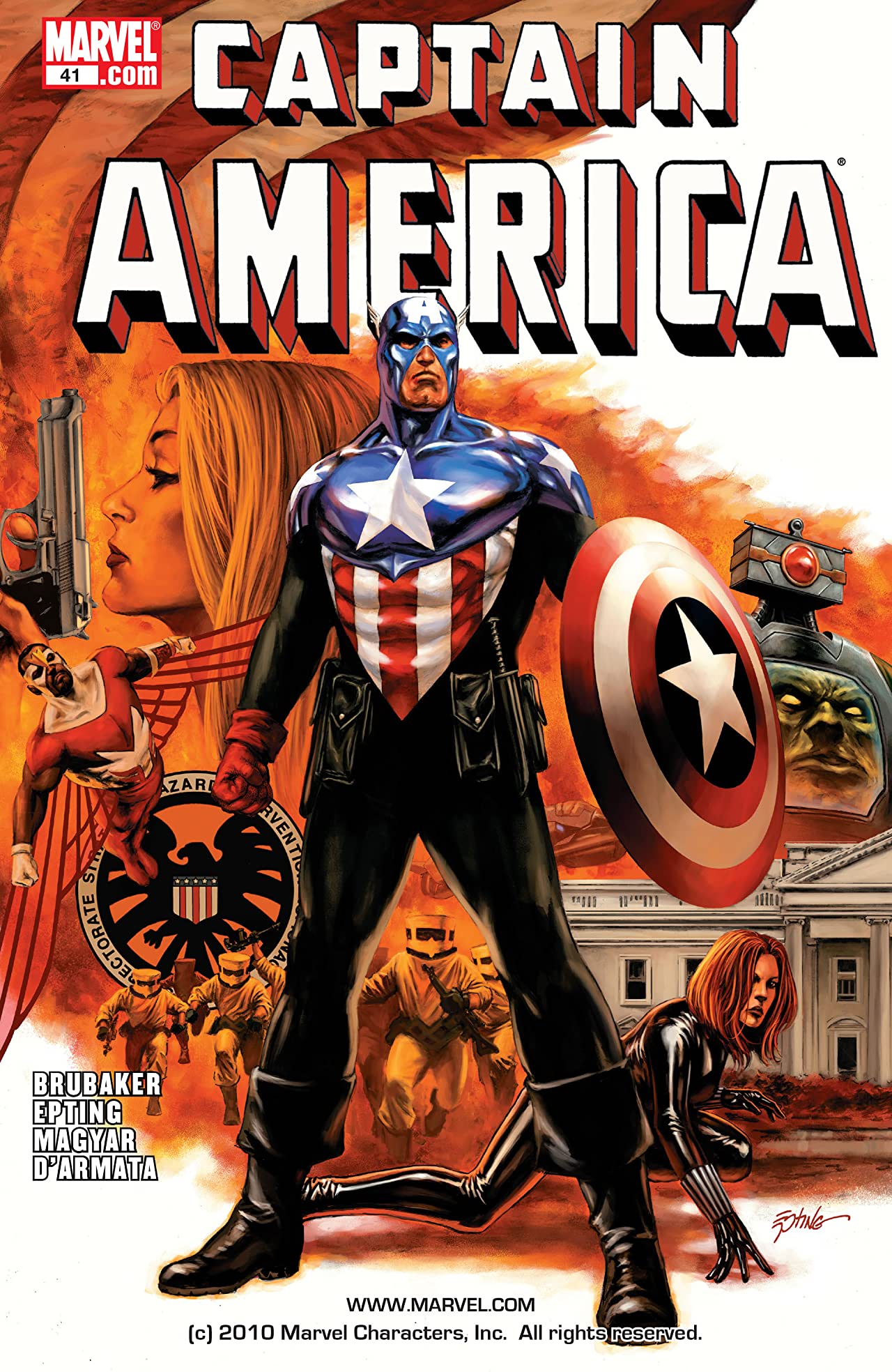 Captain America #41 cover
