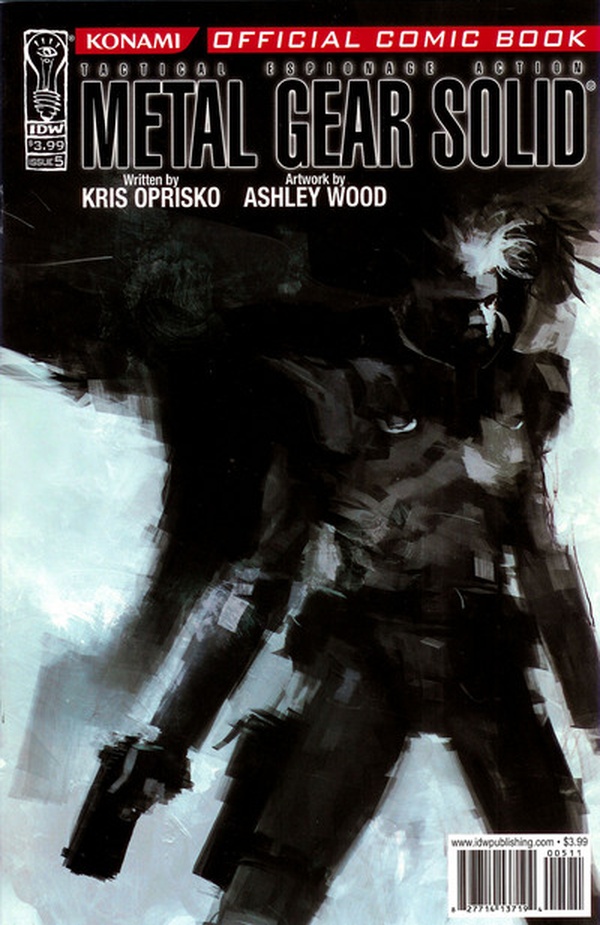 Metal Gear Solid #5 cover