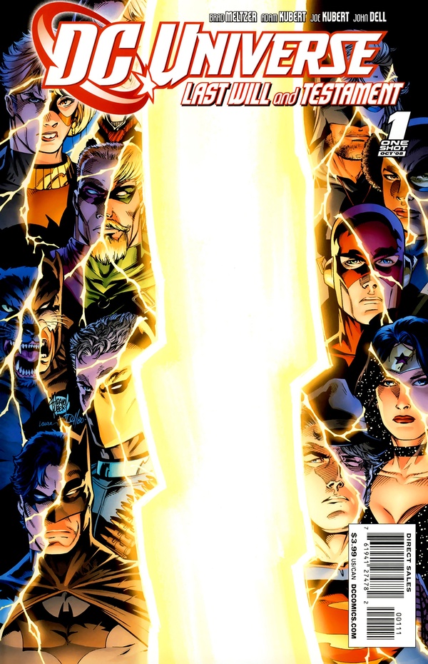 DC Universe: Last Will and Testament #1 cover