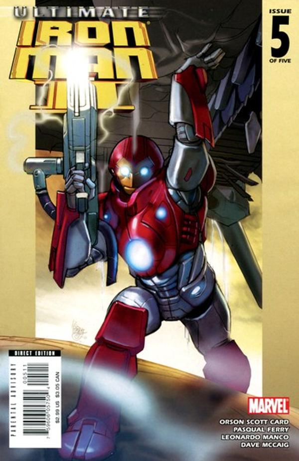 Ultimate Iron Man II #5 cover