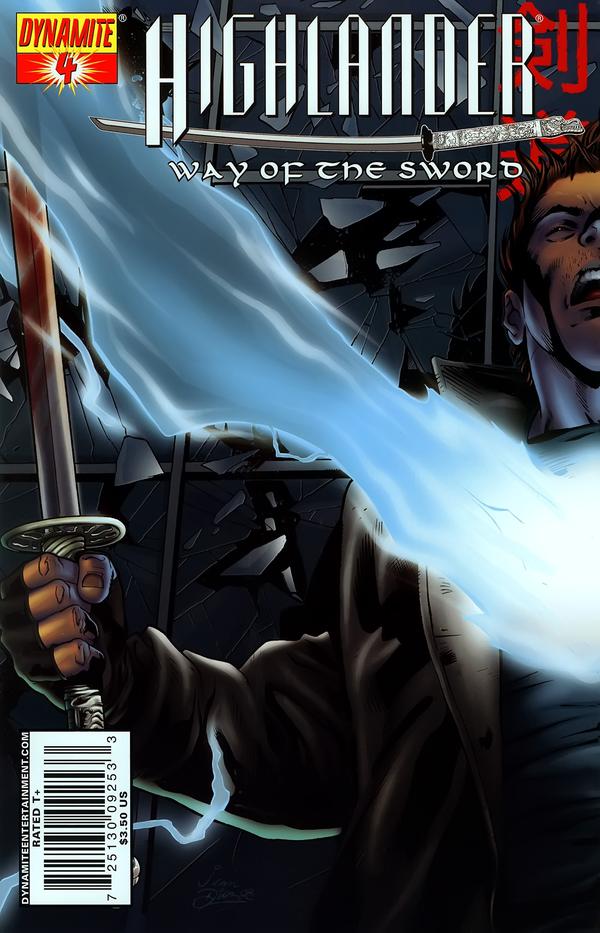 Highlander: Way of the Sword #4 cover