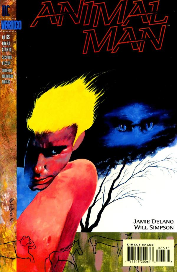 Animal Man #65 cover
