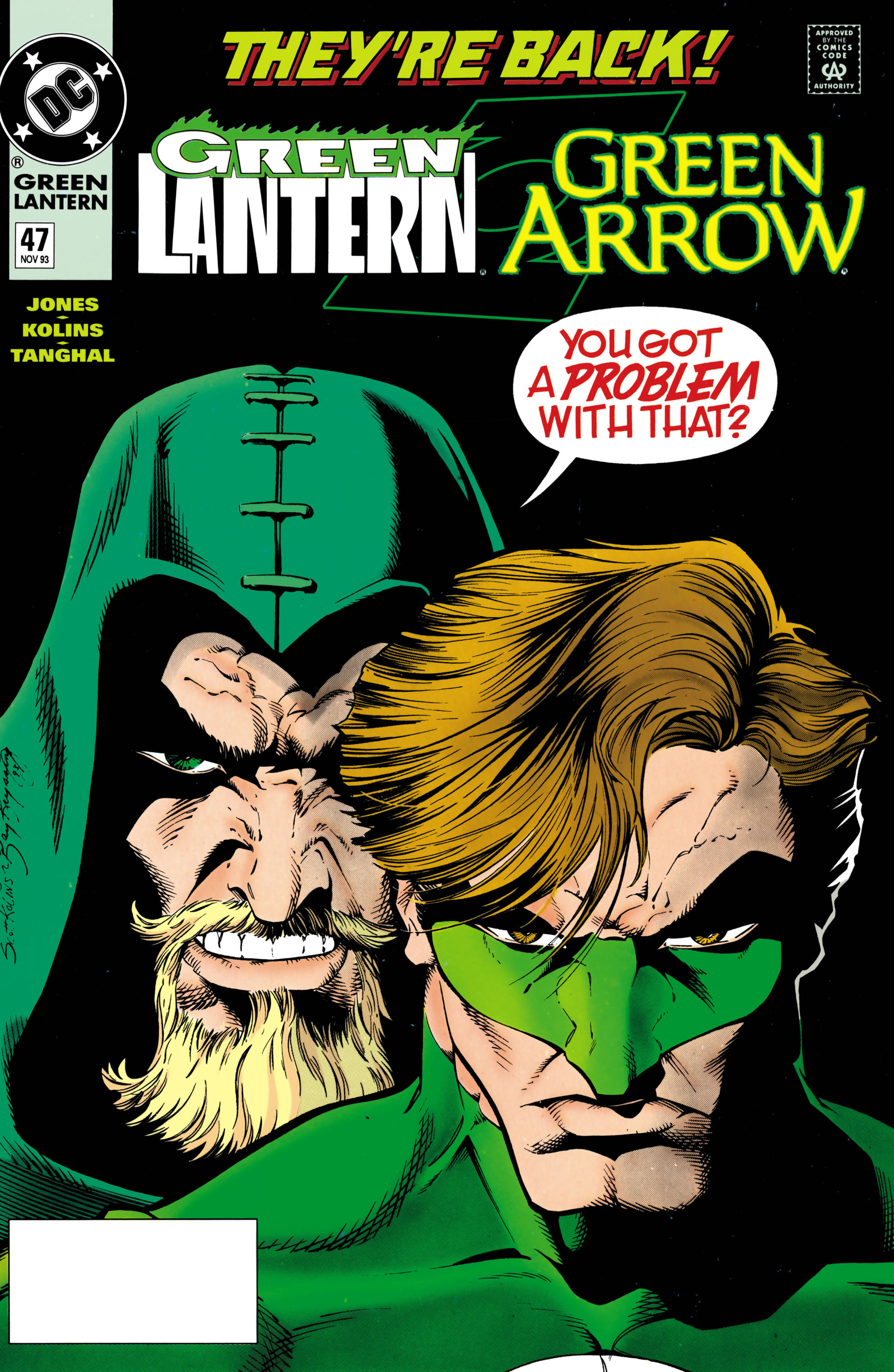 Green Lantern #47 cover