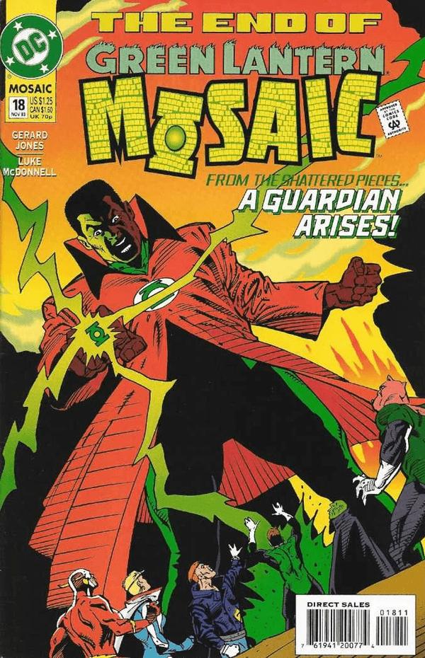 Green Lantern: Mosaic #18 cover