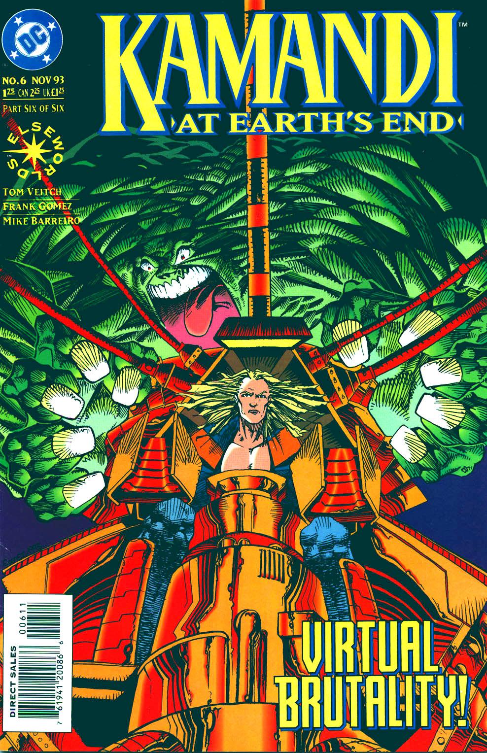 Kamandi at Earth's End #6 cover