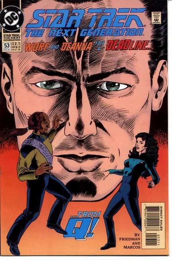 Star Trek: The Next Generation #53 cover