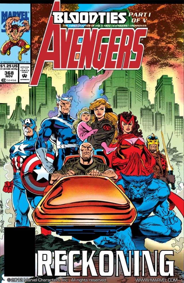 The Avengers #368 cover