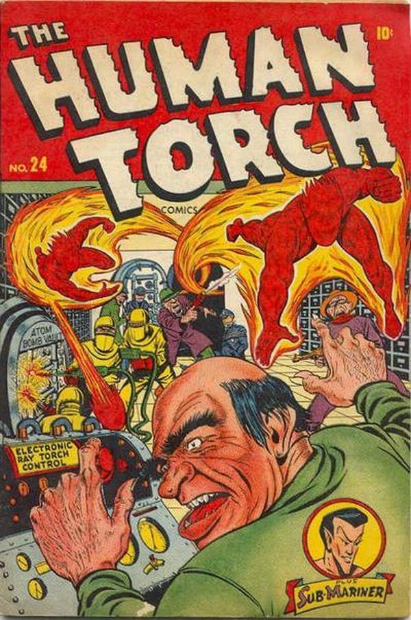 The Human Torch #24 cover