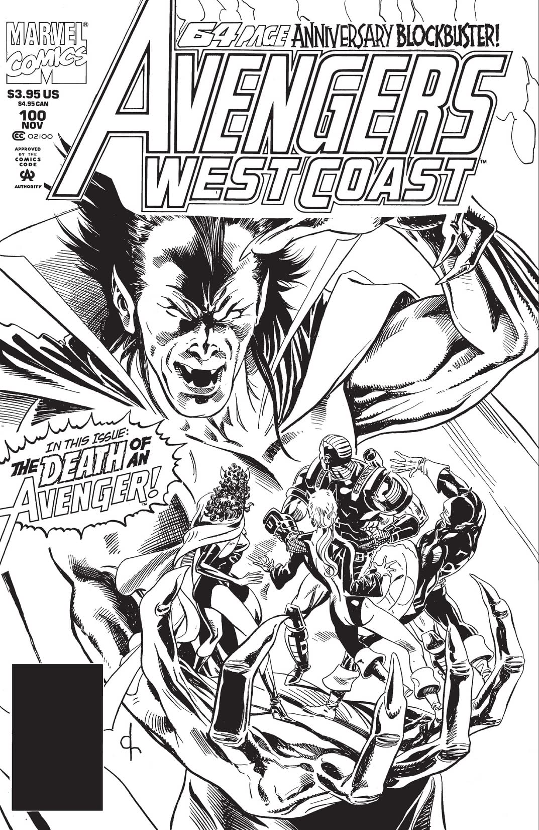 Avengers West Coast #100