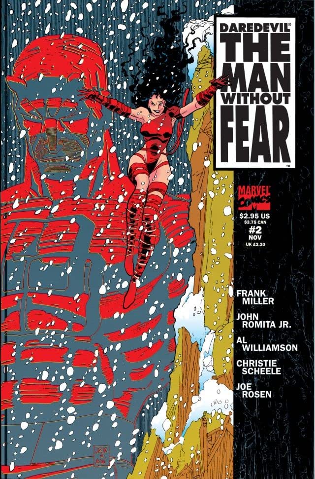 Daredevil The Man without Fear #2 cover