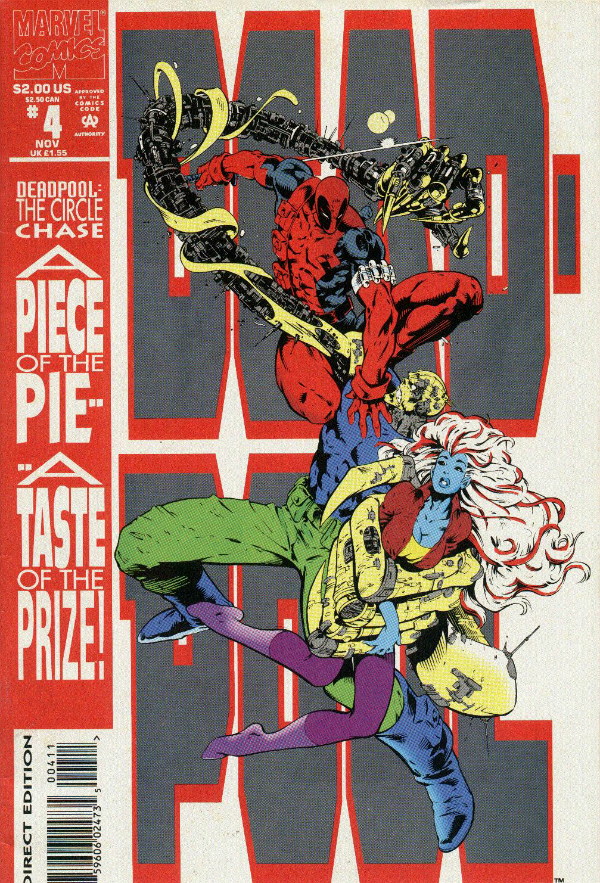 Deadpool: The Circle Chase #4 cover