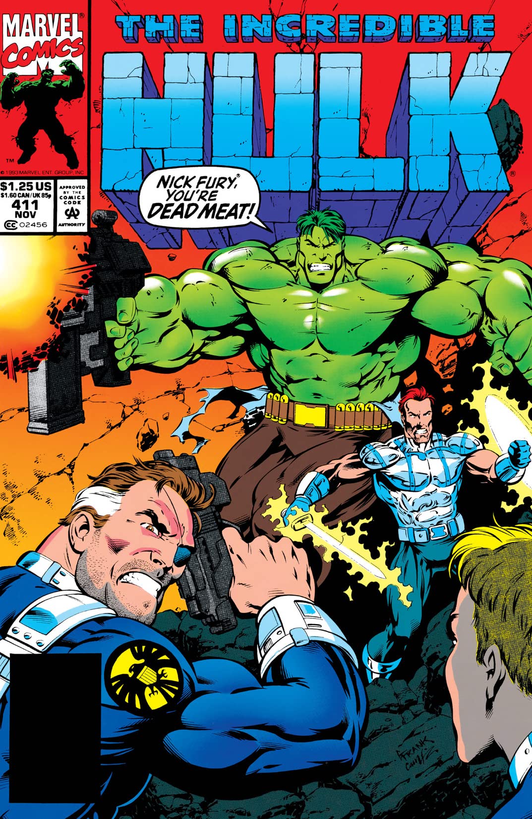 The Incredible Hulk #411 cover