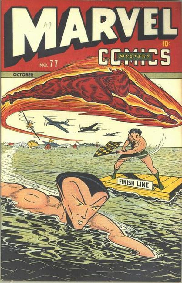 Marvel Mystery Comics #77 cover
