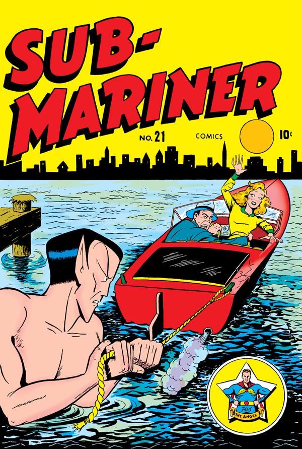 Sub-Mariner Comics #21 cover