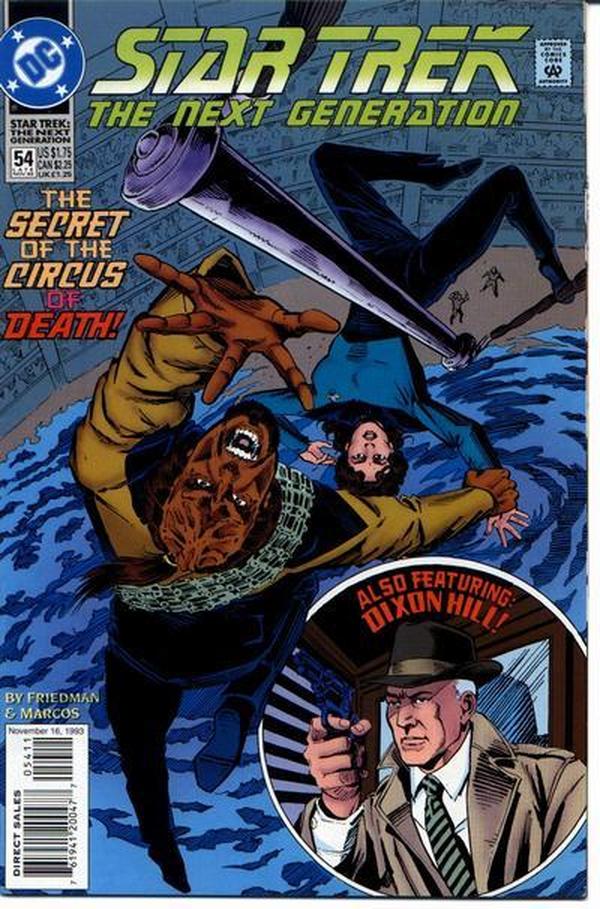 Star Trek: The Next Generation #54 cover