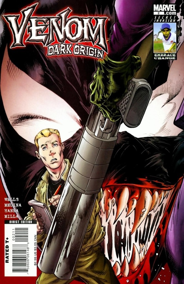 Venom: Dark Origin #2 cover