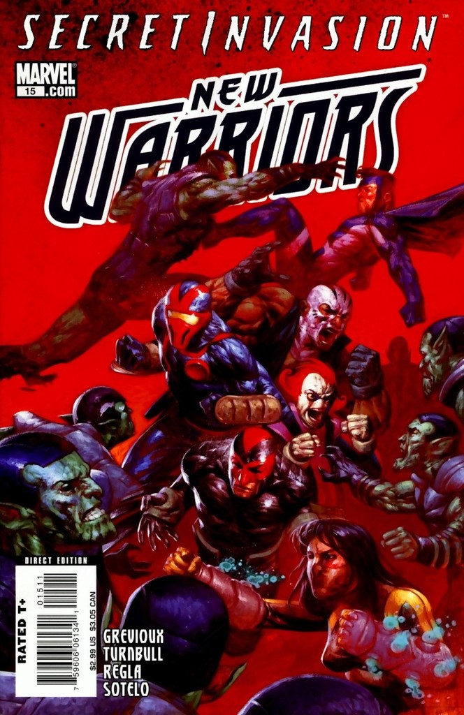 New Warriors #15 cover
