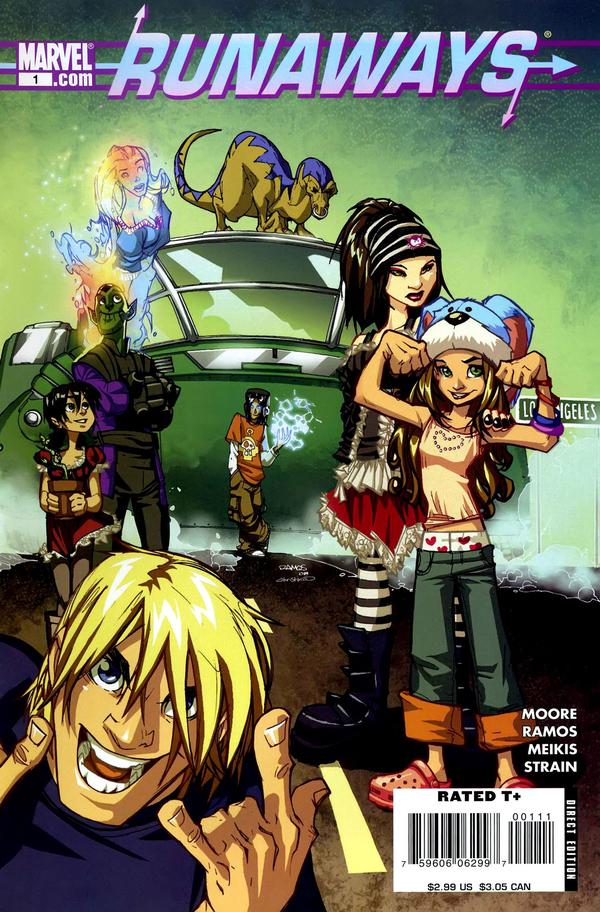 Runaways #1 cover
