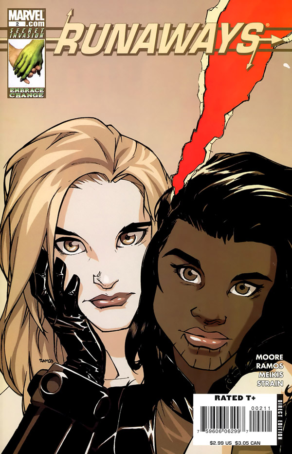 Runaways #2 cover