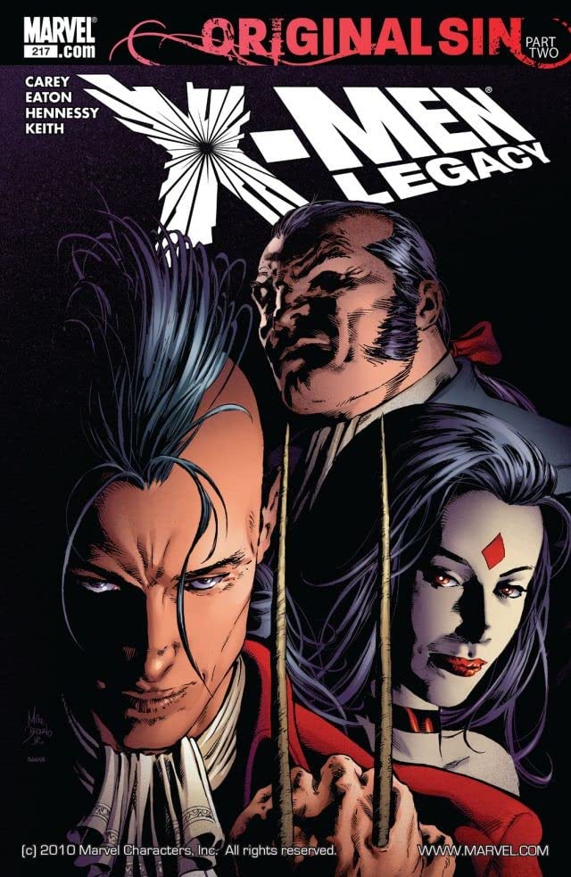 X-Men: Legacy #217 cover