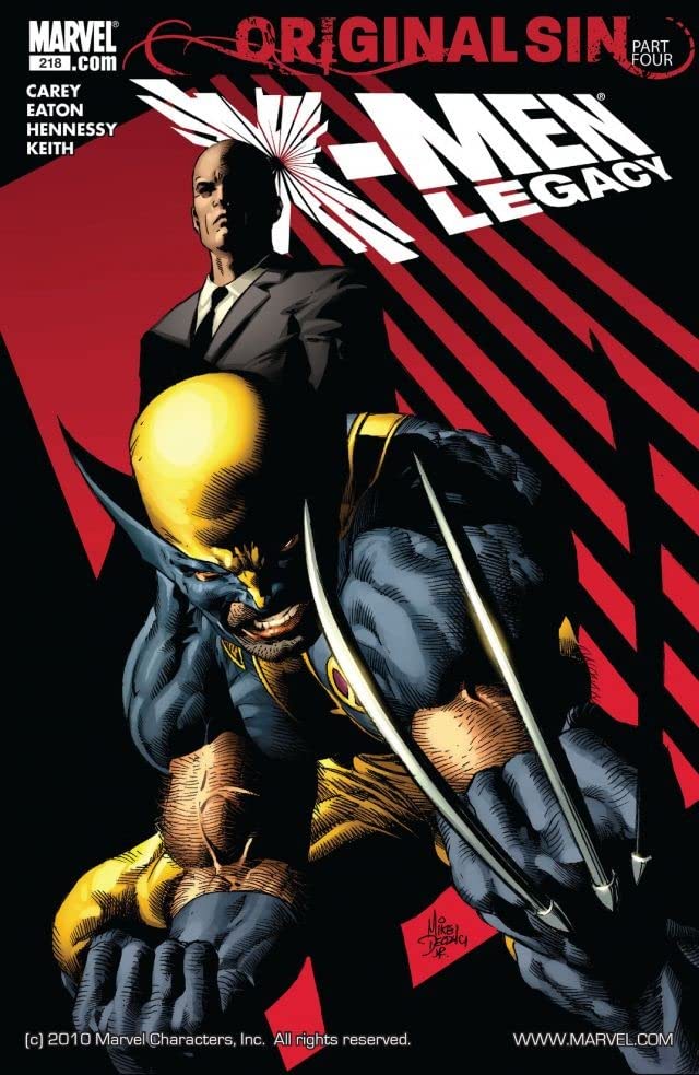 X-Men: Legacy #218 cover