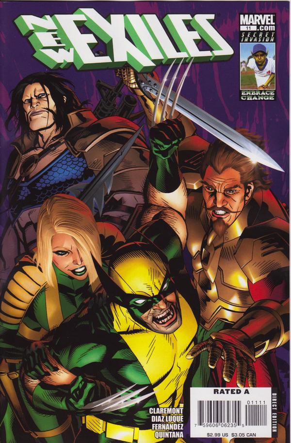 New Exiles #11 cover